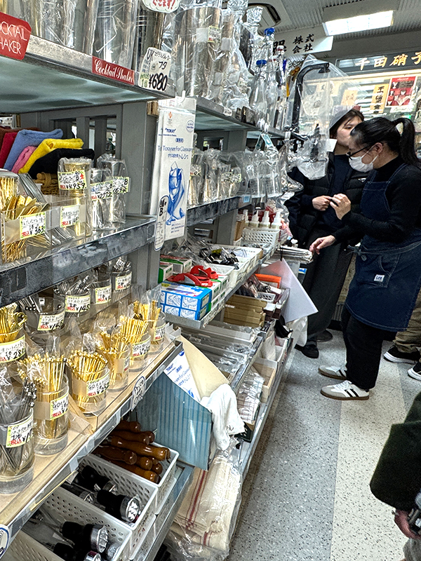 店舗外観・道具屋筋